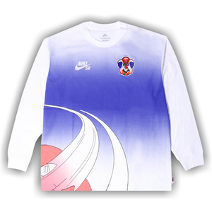 Nike SB Team USA Team Long-Sleeve Tee 'White/Blue'