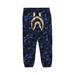BAPE Color Camo Shark Sweatpants 'Navy'