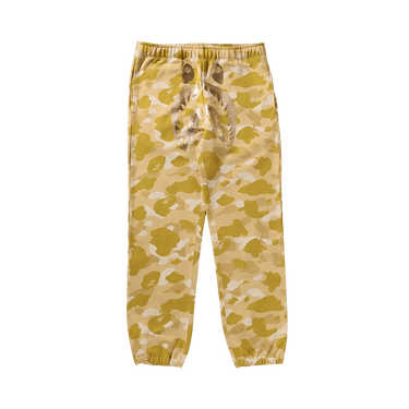 BAPE Color Camo Shark Sweatpants 'Yellow'