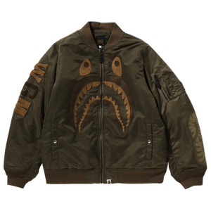 BAPE Shark MA-1 'Olive Drab'