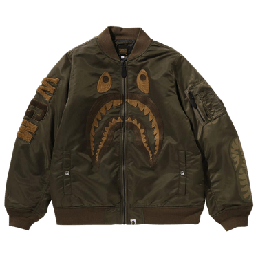 BAPE Shark MA-1 'Olive Drab'