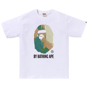 BAPE Tie Dye By Bathing Ape Tee 'White/Beige'