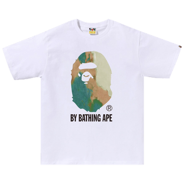 BAPE Tie Dye By Bathing Ape Tee 'White/Beige'