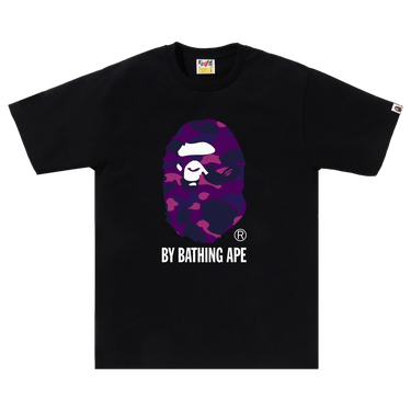 BAPE Color Camo By Bathing Ape Tee 'Black/Purple'