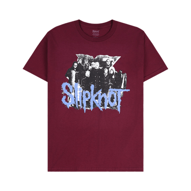Pleasures x Slipknot Compass T-Shirt 'Burgundy'