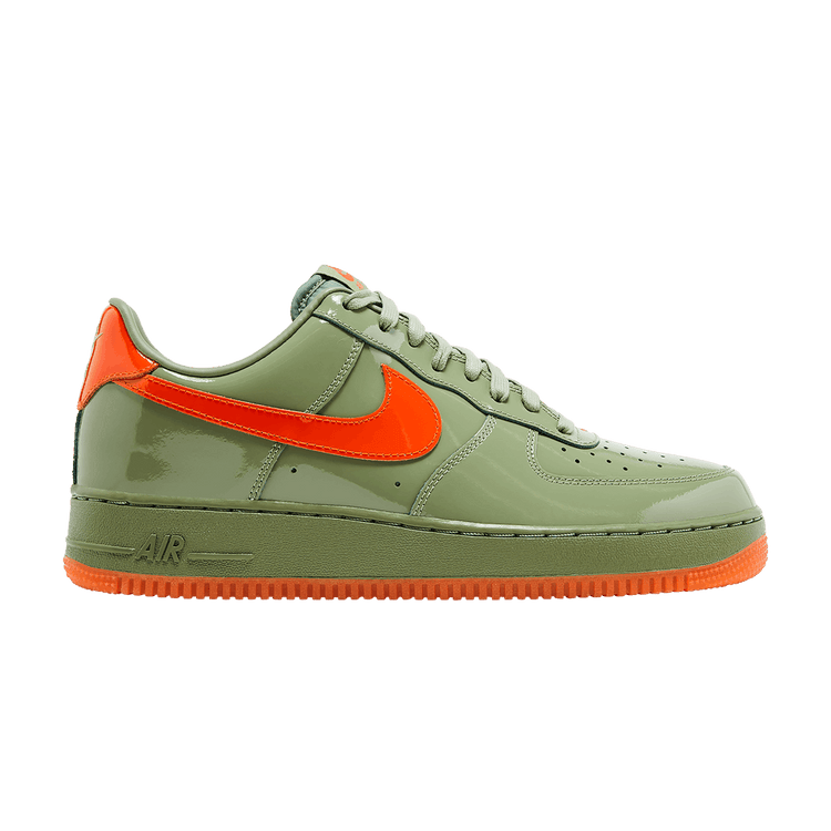 Nike Air Force 1 Low '07 Premium 'Oil Green Safety Orange' HJ9118 386