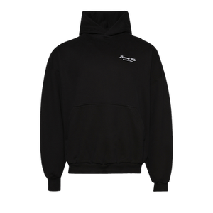 Balenciaga Beverly Hills Oversized Hoodie 'Washed Black/White'