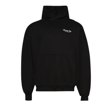 Balenciaga Beverly Hills Oversized Hoodie 'Washed Black/White'