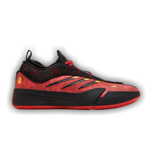 BAPE x adidas Dame 9 'Black Scarlet'