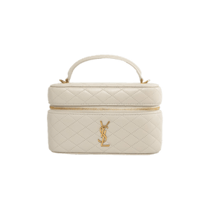 Saint Laurent Mini Gaby Vanity Bag 'Soft Cream'