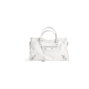 Balenciaga Medium Le City Tote Bag 'Optic White'