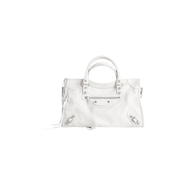 Balenciaga Medium Le City Tote Bag 'Optic White'