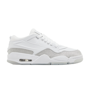 Wmns Air Jordan 4 RM 'White Silver Glitter'