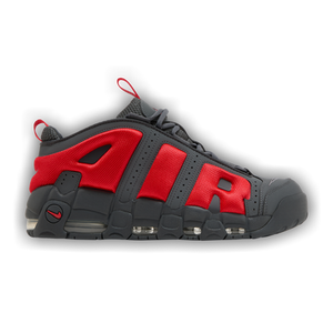 Nike Air More Uptempo Low 'Dark Grey Light Crimson'