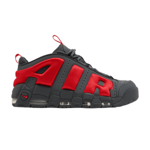 Nike Air More Uptempo Low 'Dark Grey Light Crimson'