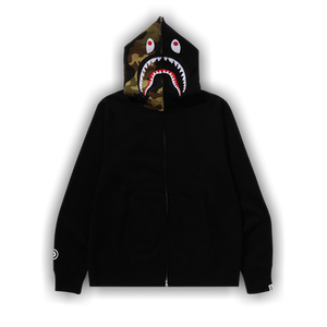 BAPE 1st Shark Full Zip Hoodie 'Black'