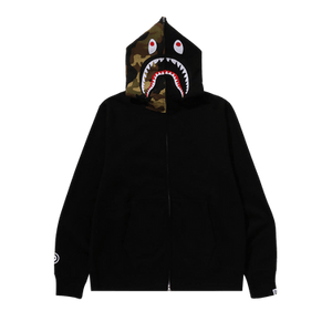BAPE 1st Shark Full Zip Hoodie 'Black'
