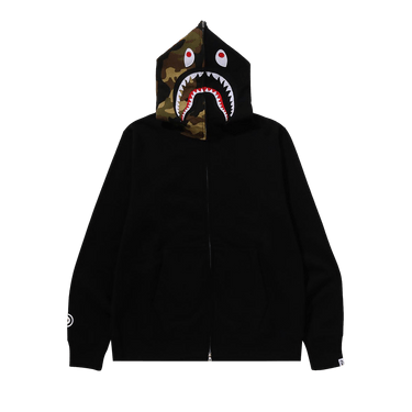 BAPE 1st Shark Full Zip Hoodie 'Black'