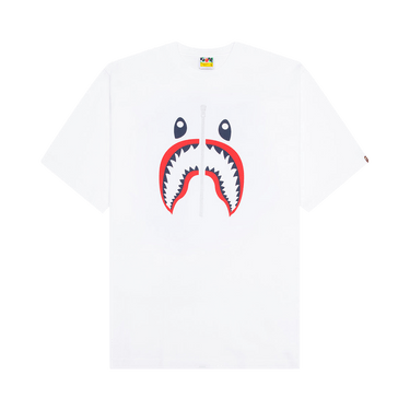 BAPE Shark Tee France 'White'