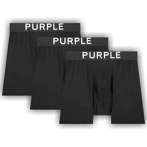 PURPLE BRAND Boxer Brief (3 Pack) 'Black'