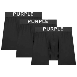 PURPLE BRAND Boxer Brief (3 Pack) 'Black'