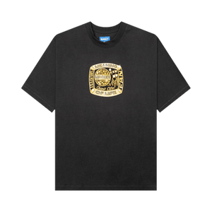 Market Meaning Of Ring T-Shirt 'Washed-Black'