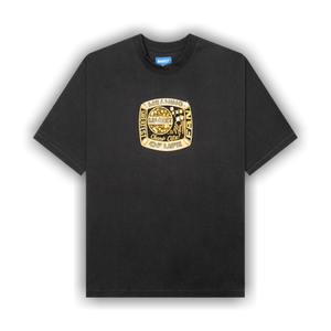 Market Meaning Of Ring T-Shirt 'Washed-Black'