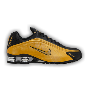 Nike Wmns Shox R4 'Black Metallic Gold'