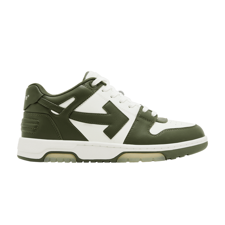 Off-White Out of Office 'Military Green White' OMIA189F24LEA003 0156