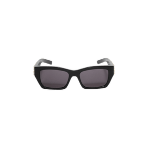 Givenchy Square Sunglasses 'Shiny Black/Smoke'