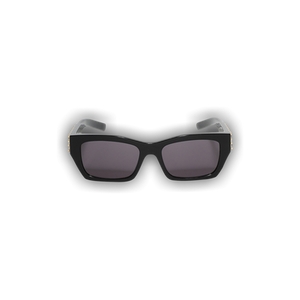 Givenchy Square Sunglasses 'Shiny Black/Smoke'