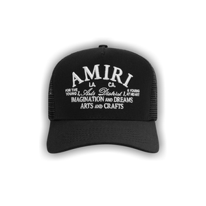 Amiri Arts District Trucker Hat 'Black'