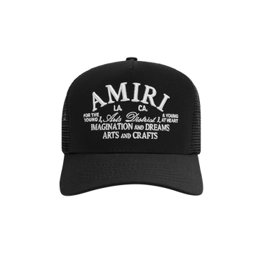 Amiri Arts District Trucker Hat 'Black'