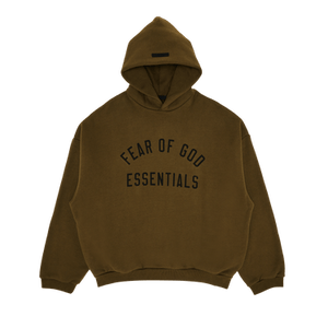 Fear of God Essentials Fleece Hoodie 'Olive'