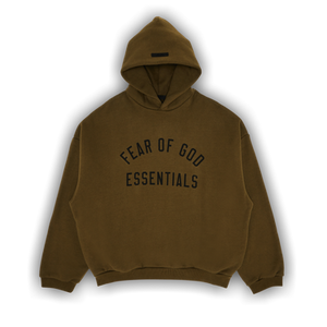 Fear of God Essentials Fleece Hoodie 'Olive'