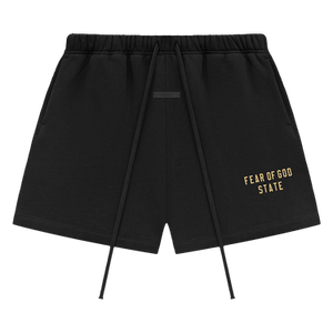 Fear of God Essentials Fleece Soccer Short 'Black'