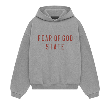 Fear of God Essentials Kids Fleece Hoodie 'Dark Heather'