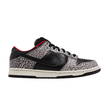 Supreme x Nike Dunk Low Pro SB 'Black Cement'
