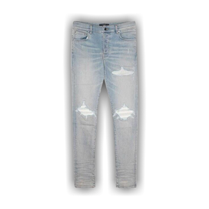 Amiri MX1 Ultra Suede Jean 'Antique Indigo'