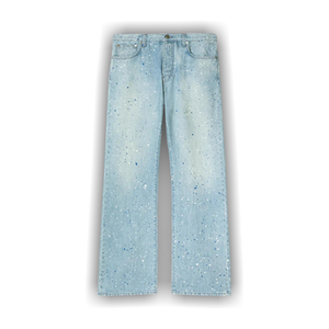 Off-White Paint Relaxed Jeans 'Navy Blue/Multicolor'