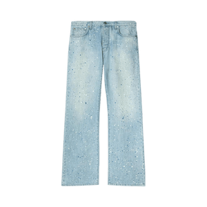 Off-White Paint Relaxed Jeans 'Navy Blue/Multicolor'