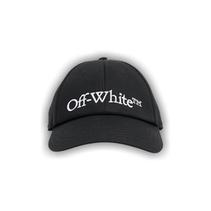 Off-White Drill Bookish Baseball Cap 'Black/White'