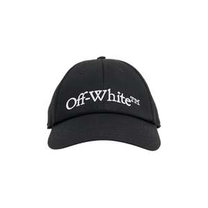 Off-White Drill Bookish Baseball Cap 'Black/White'
