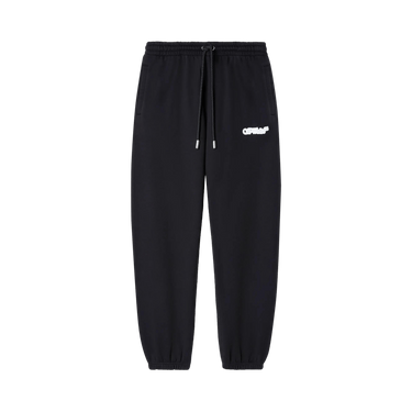 Off-White Spray Arrow Cuffed Sweatpants 'Black/White'
