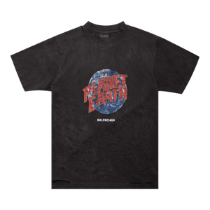Balenciaga Regular Fit T-Shirt 'Washed Black'