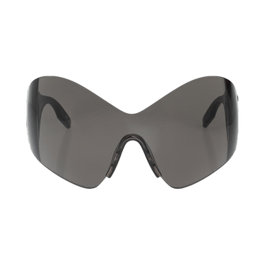 Balenciaga Mask Butterfly Logo Sunglasses 'Black'