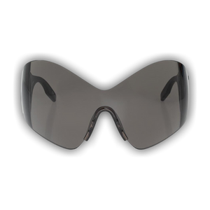 Balenciaga Mask Butterfly Logo Sunglasses 'Black'