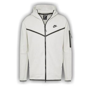 Nike Tech Fleece Full Zip Hoodie 'Light Bone/Black'