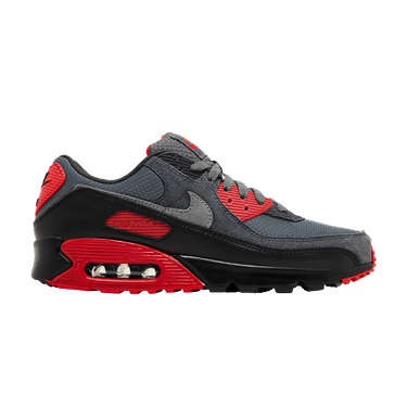 Nike Air Max 90 'Iron Grey Fire Red'