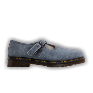 Dr. Martens T-Bar Suede Mary Jane 'Washed Denim'